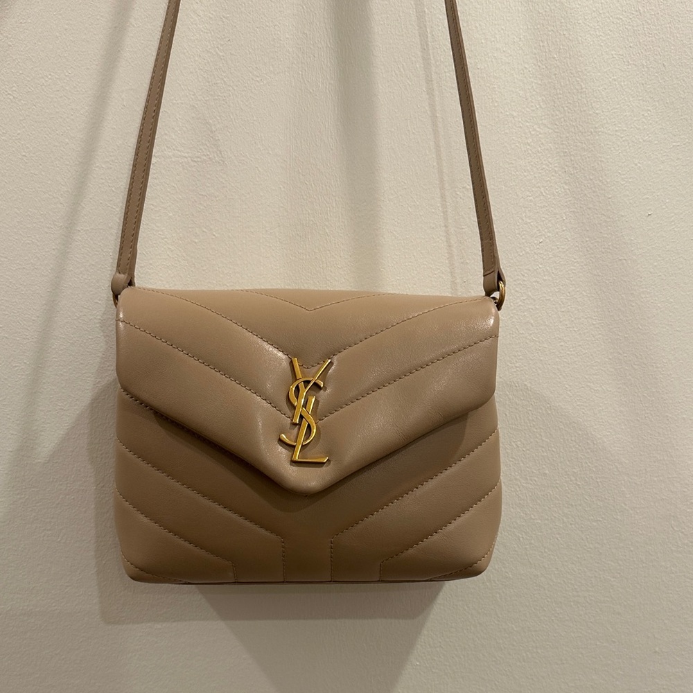 Yves Saint Laurent Beige Toy LouLou